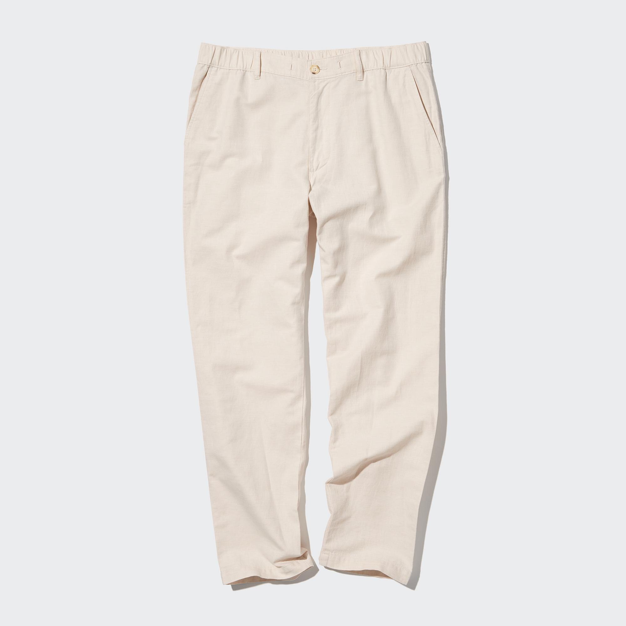 UNIQLO LinenBlend Relaxed Pants  StyleHint